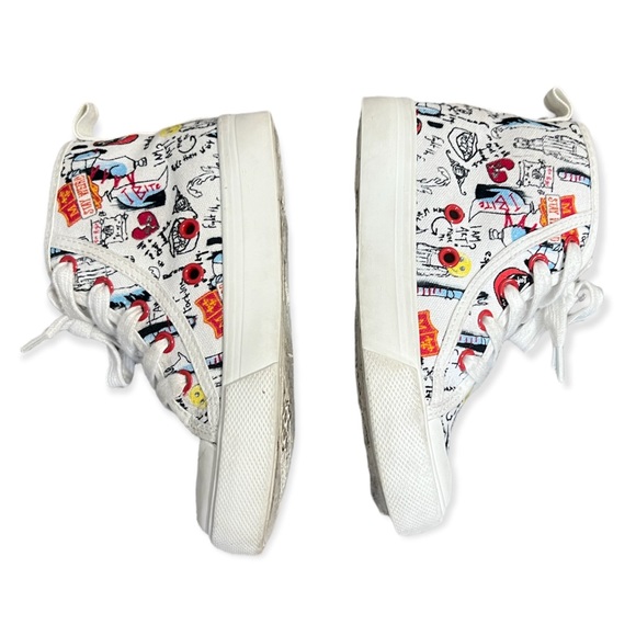 Disney Cruela Canvas Hightop Sneakers - Size 11 - Picture 5 of 9